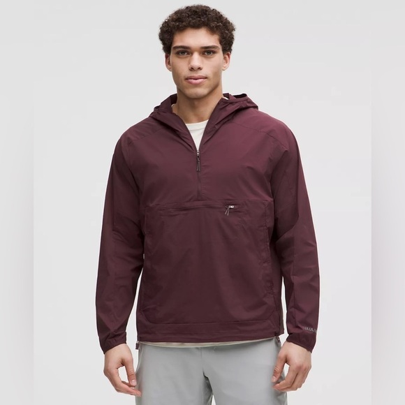 Lululemon Multi-Pocket Running Anorak color good morning plum - Picture 1 of 15